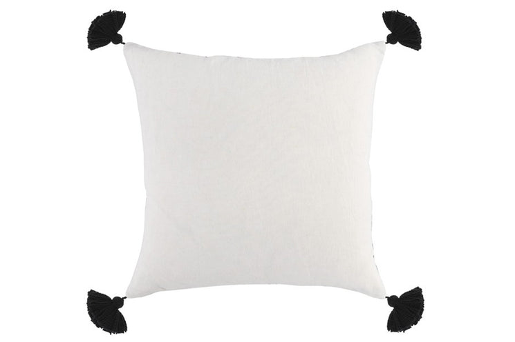 Bakari Black and Ivory Pillow